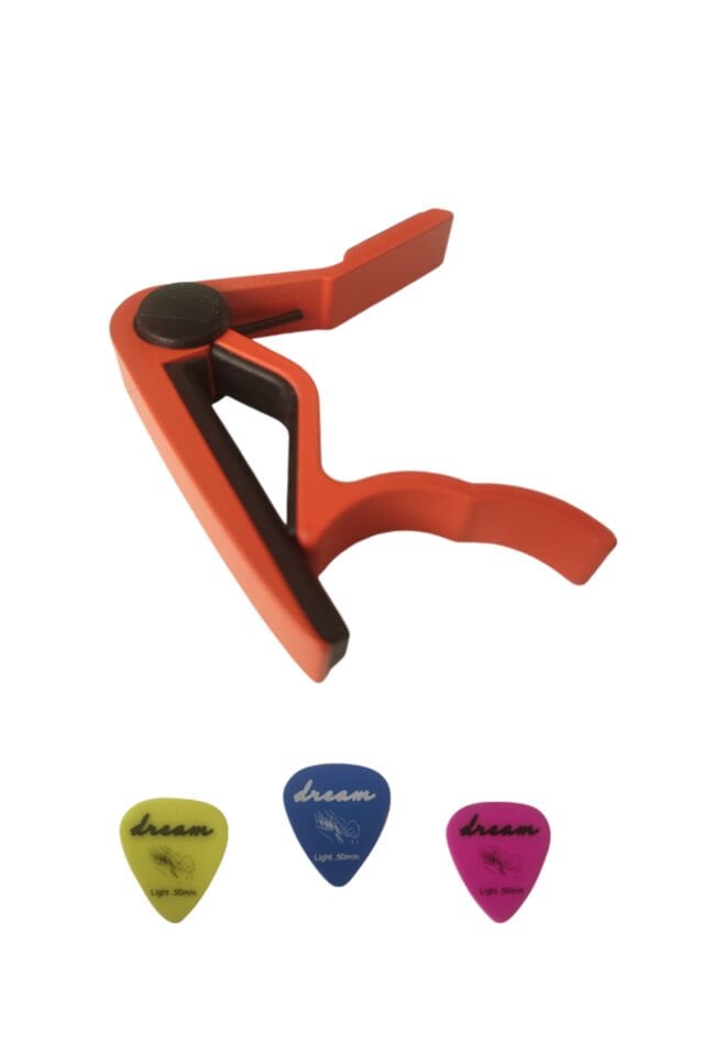 Gitar ve Bağlama İçin Metal Kapo