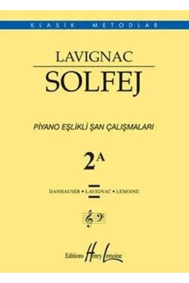 Lavignac Solfej 2A