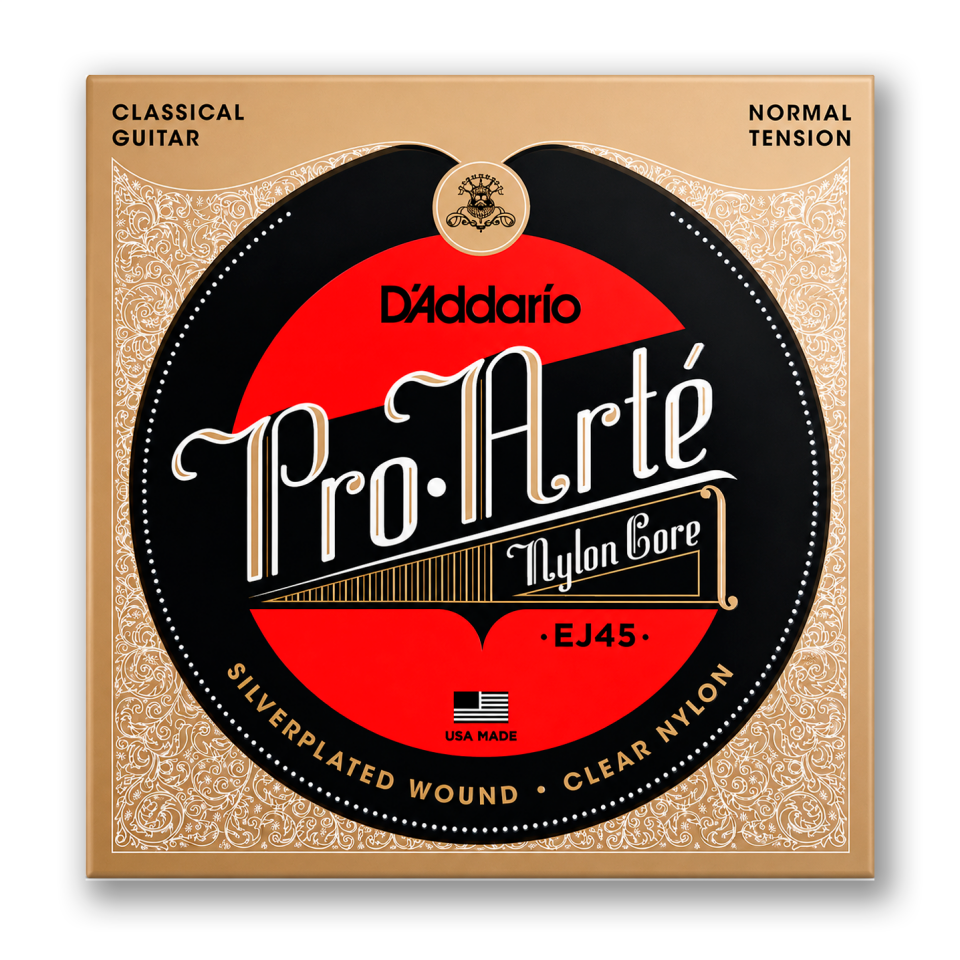 D'addario EJ45 Parlatılmış Klasik Gitar Teli - Normal Tension
