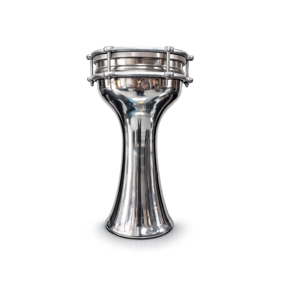 PROFESYONEL ALÜMİNYUM DARBUKA (4 NUMARA)