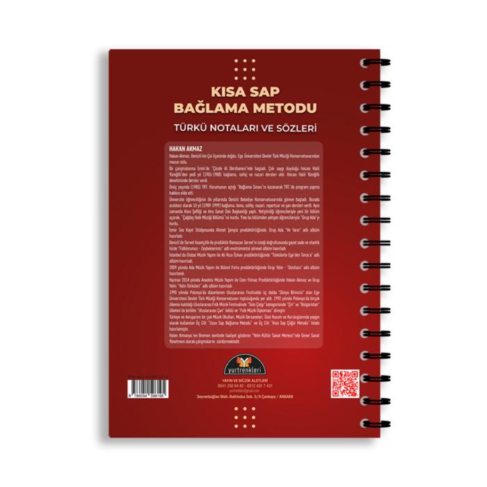 KISA SAP BAĞLAMA METODU - Türkü Notaları ve Sözleri